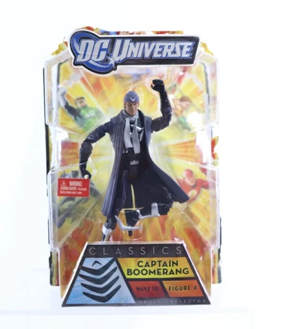 DC UNIVERSE CLASSICS CAPTAIN BOOMERANG 2011 6" FIGURE 4 WAVE 18 CIP OPENED Cover