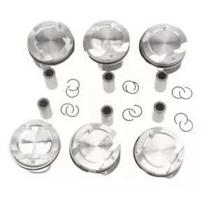 6x Pistons & Rings Set Forge For BMW 540i X3 F20 F30 F31 F32 G01 G30 B58B30A - Picture 1 of 2