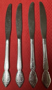 4er Set Oneida Monte Carlo Edelstahl MASSIV Tafelmesser 8 7/8" - Bild 1 von 3