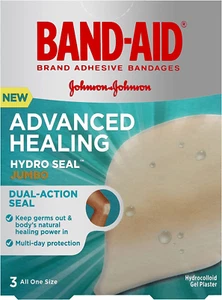 Band-Aid Advanced Healing Hydro Seal Jumbo 3 Pack - Picture 1 of 2