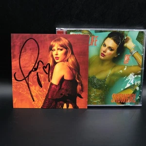 LONG Taylor Swift Signed Autographed The Life Of A Showgirl TLOAS CD Photo 3 - Picture 1 of 5