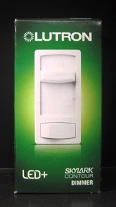Lutron Skylark Contour Dimmer Wall Switch  CTCL-153PR-WH - Picture 1 of 1