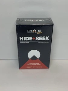 Jet Lag: The Game Hide and Seek Transit Game, Wendover Nebula IN HAND, BRAND NEW - Imagen 1 de 7
