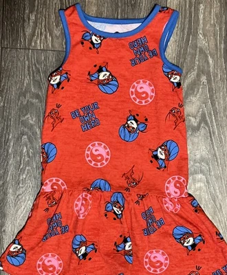 VESTIDO ROJO ZAG MIRACULOUS LADYBUG SUPER HERO NIÑA TALLA XS 4-5 Foto 1 de 4