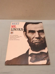 Vintage Meet Mr Lincoln 1960 Softcover Buch Ridge Press/Golden Press - Bild 1 von 3