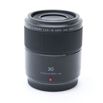 Panasonic Lumix G Macro 30mm F/2.8 ASPH. MEGA O.I.S. (MFT) #199 - Image 1 of 4