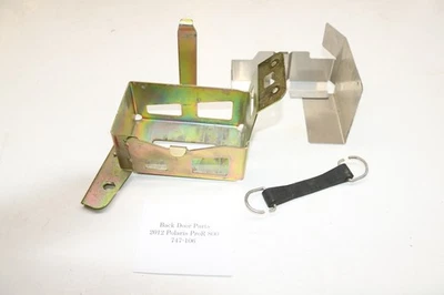 2012 Polaris 800 Rush Pro R Battery Box Holder Tray & Heat Shield  - Image 1 of 4