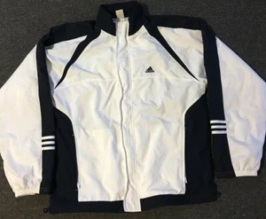 Adidas Climaproof Trainingsjacke M dunkelblau Vintage 90er Basketball Laufen - Bild 1 von 9