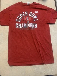 Camiseta Tampa Bay Bucs Super Bowl LV Champions - Fruit Of The Loom Hombre’s Mediana - Imagen 1 de 3