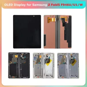 Telaio digitalizzatore touch screen display interno grande display LCD per Samsung Galaxy Z Fold5 5G - Foto 1 di 28
