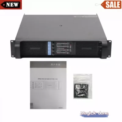 Amplificador de potência FP10000Q 4 canais 110V/220V matriz de linha subwoofer 7000W 2Ohms - Imagem 1 de 4