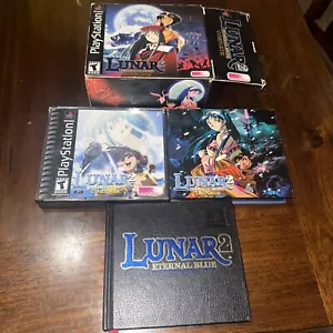 Lunar 2: Eternal Blue Complete Sony Playstation 1 PS1 JRPG Working Design CIB - Picture 1 of 17
