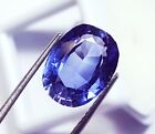 Loose Gemstone Natural Blue Sapphire Oval Cut 9.20 Ct Certified With Free Gift