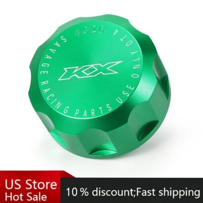 Cubierta de depósito de líquido de frenos trasero para KAWASAKI KX80 KX85 KX100 KX112 KX250 KX500 Foto 1 de 4
