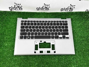 NEW Dell Inspiron 11 3147 3148 SILVER Palmrest US Keyboard 07W4K6 0F4R5H - Afbeelding 1 van 6