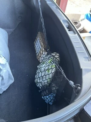 Red de carga organizadora estilo sobre maletero trasero para NISSAN GT-R GTR 2009-2022 nueva Foto 1 de 4