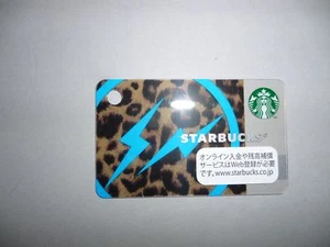 6446 starbucks Japan fragment starbucks card leopard mini - Picture 1 of 1