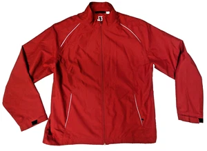 Cutter & Buck CB WeatherTec Jacket - Men's Sz XL - Full Zip Loose Fit Red - Picture 1 of 3