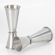 Colino Jigger in Acciaio Inossidabile da 15-30ml Doppio Misurino Double Cocktail