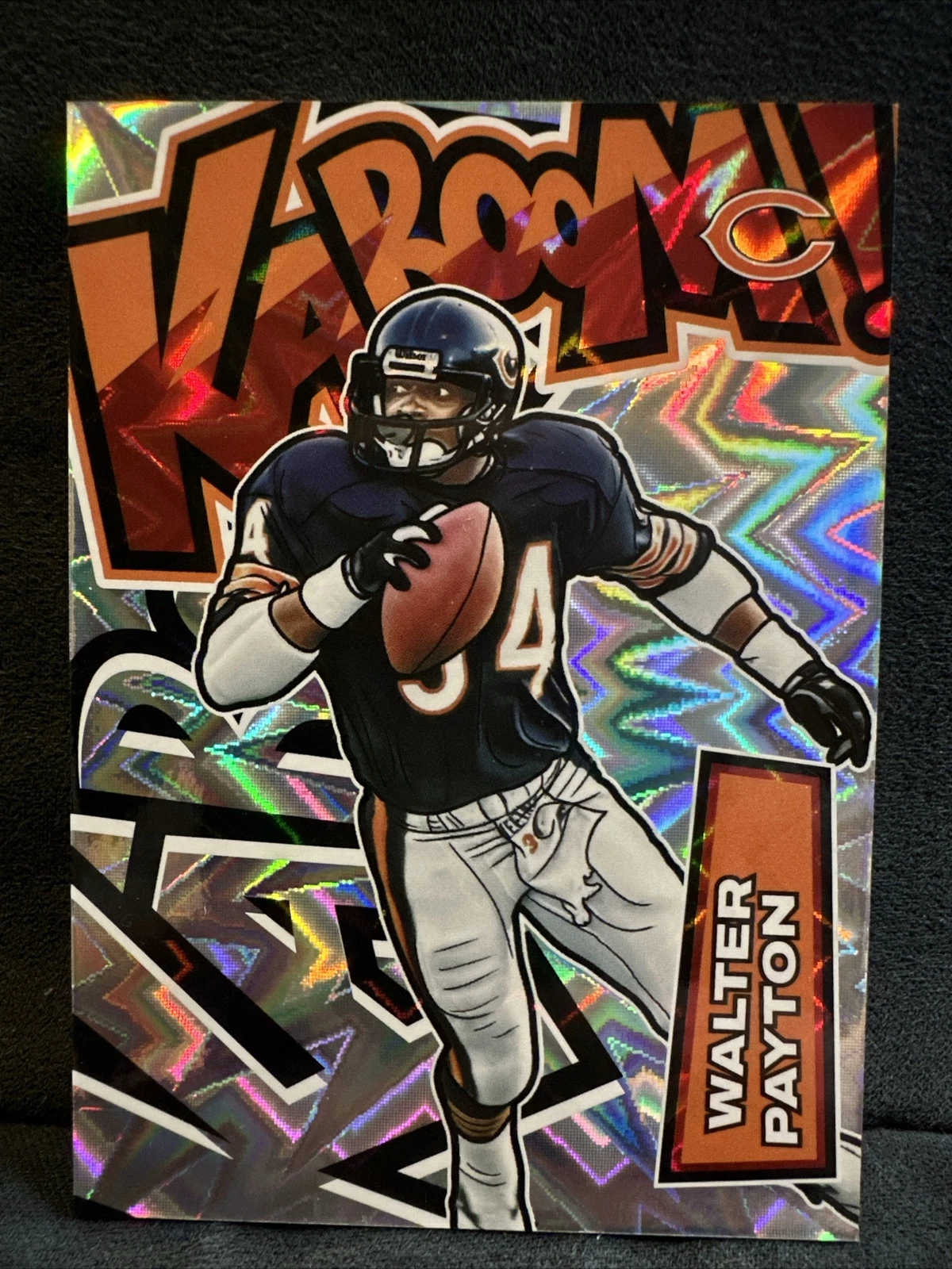 2022 Panini - Absolute Football Walter Payton Kaboom Chicago Bears