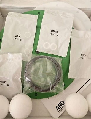New ARO 637165-44  Diaph Pump Repair Kit, Teflon for 1  1/2" & 2" Poly Pumps - Image 1 of 3