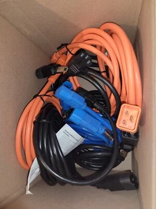 C13 auf C14 und C13 auf C20 Server PDU Stromkabel 8AWG verschiedene Längen gebraucht - Bild 1 von 2