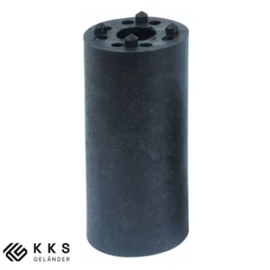 Distanzhülse Montagespacer DIMO-BLOCK 100 mm Edelstahl Distanzrolle Montagehülse - Bild 1 von 2