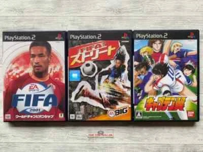 SONY PS2  FIFA 2001 World Championship, FIFA Street, Captain Tsubasa From Japan - Image 1 of 4