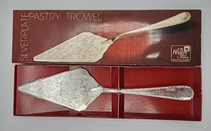 F.B. Rogers Cake Server Silverplated Pastry Trowel - Picture 1 of 16