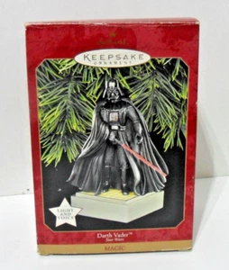 Star Wars Darth Vader 1997 sello recuerdo árbol de Navidad adorno - QXI7531 - Imagen 1 de 6