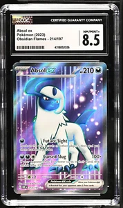 CGC 8.5 Absol Ex Obsidian Flames 214/197 Holo Special Pokemon Mint Collectible - Picture 1 of 2