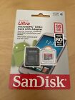 Sandisk Ultra 16gb Micro Sdhc Uhs-1 Class 10 Phone/tablet Memory Card & Adapter 