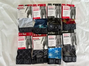 Under Armour Single Tech Boxerjock 6 inch Inseam New Tags Camo Stripe Medium - Picture 1 of 18