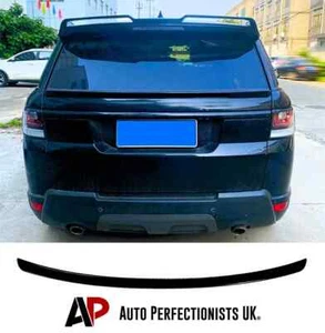 Range Rover Sport L494 Gloss Black Rear Boot Mid Wing Spoiler Lip 2013-2018 - Picture 1 of 8
