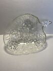 Indiana Glass Vintage Clear Glass Grape Fruit Bowl