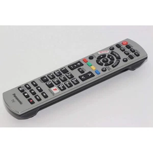 Panasonic Remote Control Handset N2QAYB001254 Silver Finish Genuine Original - Picture 1 of 1