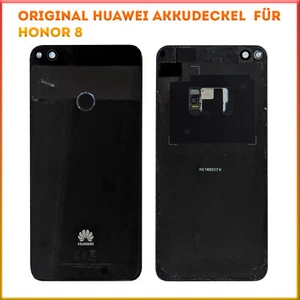 Original Huawei Honor 8 Battery Cover Backcover Incl. Camera Glass Black - Picture 1 of 1