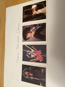 Whitney Houston Stickers #94-97, 4 Card Lot, Pop Rock Music Card from Spain - Picture 1 of 7
