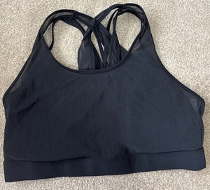 Fabletics Kessler Medium Impact Sport BH XXL schwarz Träger 1X - Bild 1 von 3