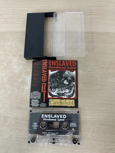 Enslaved - Hordanes Land - RARE Cassette Tape - 1994 Candlelight Carrion Records - Picture 1 of 5