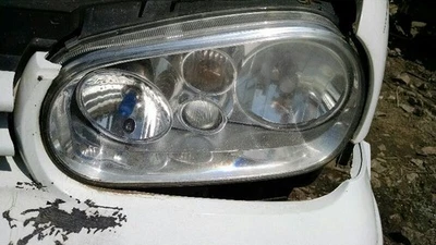 Driver Headlight Thru VIN 057051 Without Fog Lamps Fits 99-02 GOLF 360571 - Image 1 of 4