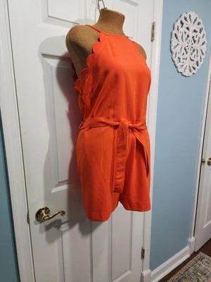Victoria Beckham for Target 女式橙色短裤套衫 XL 码 — 第 1/4 张图片