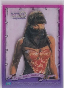 Xena Series 3 Topps 1999 Incarnations Clear Chrome Card 3 - Bild 1 von 2