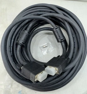 50ft SVGA Coax Monitor Cable with RGB Coax (HD15 M/M) - Picture 1 of 6