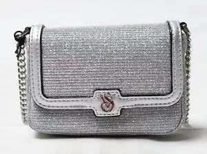 Victoria's Secret Women's Micro Crossbody Chain Bag CG2 Silver One Size NWT - Picture 1 of 9