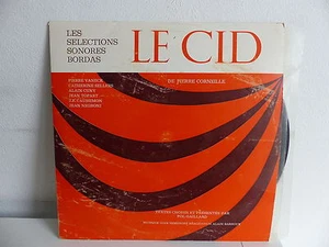 25 CMS 10" CORNEILLE Le Cid Pres POL GAILLARD PIERRE VANECK JEAN TOPART ..BORDAS - Picture 1 of 1