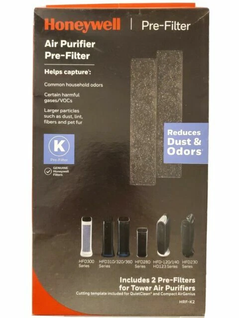 Honeywell HRFK2 Replacement Filter - Black