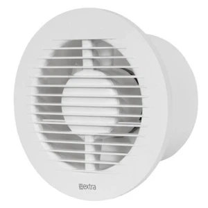 Silencioso Redondo Baño Extractor Fan 125mm/12.7cm con Temporizador Y Rodamento - Picture 1 of 3