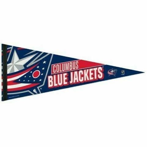 Columbus Blue Jackets 12" x 30" Premium Pennant FREE SHIPPING Cover