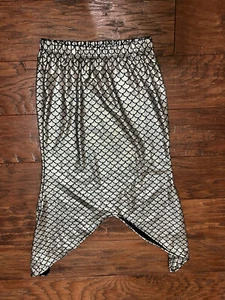 Arizona Girls Size Small (7/8) Silver Irridescent Scales Mermaid Skirt, B#12 - Picture 1 of 4